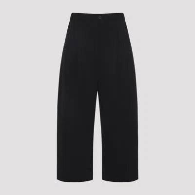 Studio Nicholson Deep Pleat Volume Pants For Men In Black
