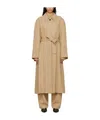 Studio Nicholson Denali Belted Coat In Brown