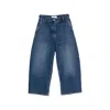 Studio Nicholson Belt Loop Jeans In Blue