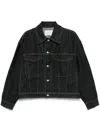 Studio Nicholson Klassische Jeansjacke In 黑色