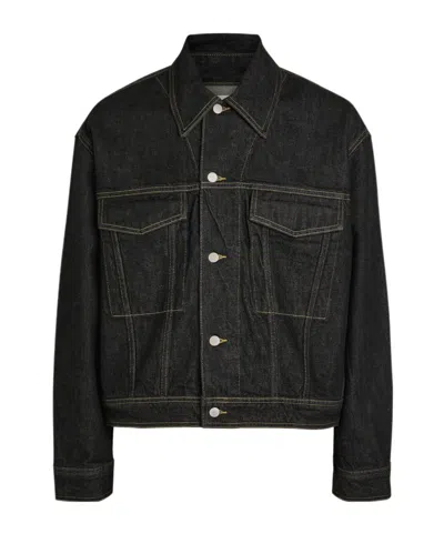 Studio Nicholson Denim Jacket In Black