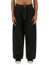 Studio Nicholson Denim Pants In Black