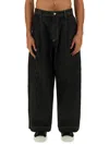 Studio Nicholson Denim Pants In Black