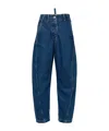 Studio Nicholson Denim Trousers With Belt Loops In Blue