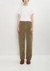 Studio Nicholson Denim Straight Trousers In Green