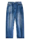 Studio Nicholson Belt Loop Jeans In Blue