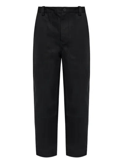 Studio Nicholson Denver Button-fastening Trousers In Black