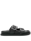 Studio Nicholson Denver Sandals In Black