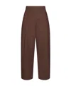 Studio Nicholson Dordoni High-waist Trousers In Brown