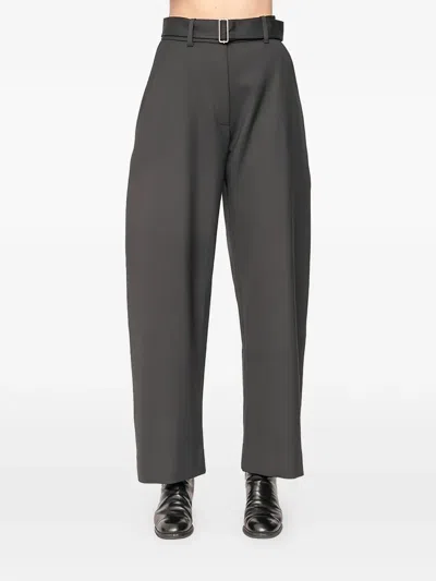 Studio Nicholson Doring Trousers In Black