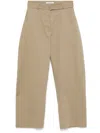 Studio Nicholson Doring Trousers In Neutrals