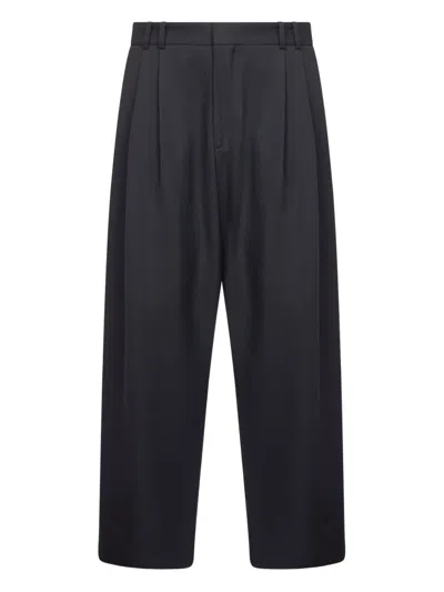 STUDIO NICHOLSON DOUBLE -PLEAT WIDE-LEG TROUSERS