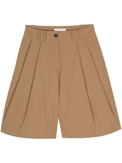 STUDIO NICHOLSON STUDIO NICHOLSON DOUBLE PLEATED COTTON SHORTS