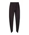 Studio Nicholson Drawstring Casual Pants In Black