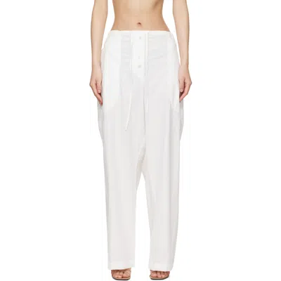 Studio Nicholson Drawstring Casual Pants In Multi