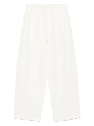 STUDIO NICHOLSON DRAWSTRING-WAIST TROUSERS