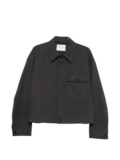 Studio Nicholson Drey Chest-pocket Overshirt In Multi