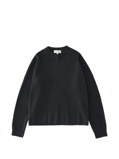 Studio Nicholson Dropped-shoulder Sweater In Black