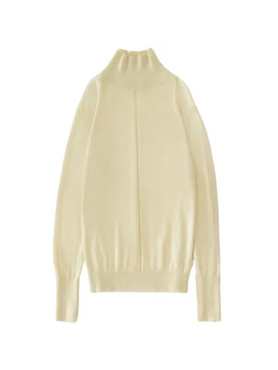 Studio Nicholson Eide Ladder-stitch Sweater In Neutral