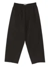 Studio Nicholson Elasticated-waist Trousers In Black