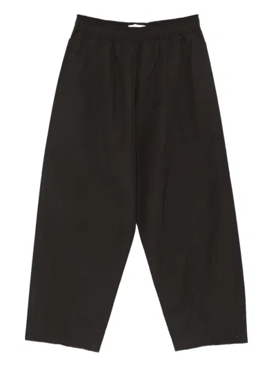 Studio Nicholson Elasticated-waist Trousers In Black