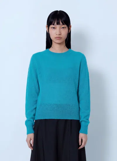 Studio Nicholson Loenne Seamless Sweater In Blue