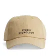 STUDIO NICHOLSON EMBROIDERED LOGO CAP