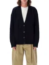 Studio Nicholson Navy Michel Cardigan In Navy