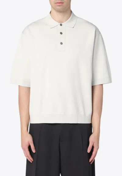 STUDIO NICHOLSON ESSENTIAL SHORT-SLEEVED POLO T-SHIRT