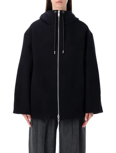 STUDIO NICHOLSON STUDIO NICHOLSON ETNA WOOL AND CASHMERE HOODED JACKET