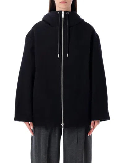 STUDIO NICHOLSON STUDIO NICHOLSON ETNA WOOL AND CASHMERE HOODED JACKET