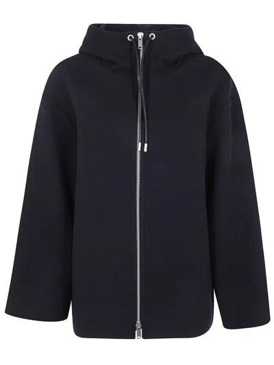 STUDIO NICHOLSON STUDIO NICHOLSON "ETNA" ZIP THROUGH HOODED JACKET CLOTHING