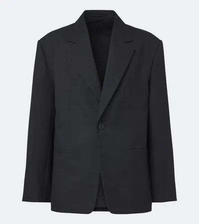 Studio Nicholson Fenn Wool Blazer In Black
