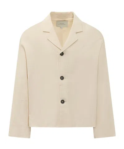 Studio Nicholson Three-button Reversible Jacket In Pink