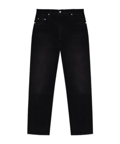 Studio Nicholson Five Pocket Jeans In Black
