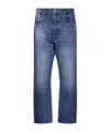 Studio Nicholson Blue Riso Jeans In Blue