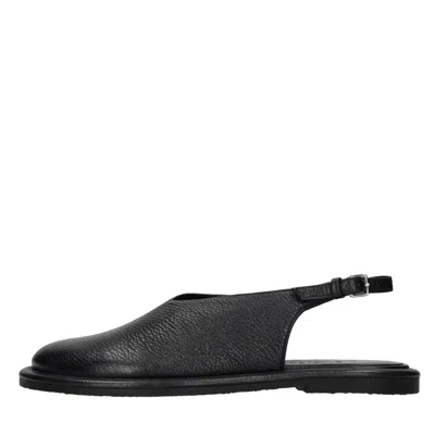Studio Nicholson Flat Shoes In Nero Scuri