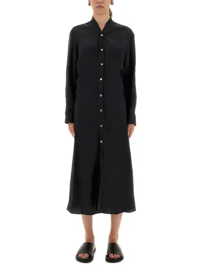 STUDIO NICHOLSON STUDIO NICHOLSON "FLOWER" MIDI DRESS
