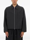 Studio Nicholson Harrington Jacket With Zipper In Multi