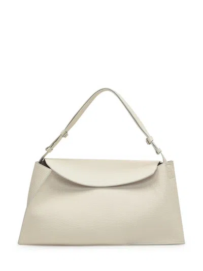 Studio Nicholson Folded Shoulder Bag In White