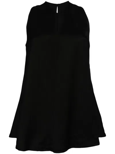 Studio Nicholson Forres Sleeveless Blouse In Schwarz