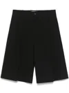 Studio Nicholson Fowld Shorts In Black