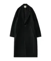 Studio Nicholson Freeman Single-breasted Coat In Black