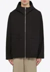 Studio Nicholson Gale Zip-up Track Jacket In Navy