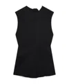 Studio Nicholson Garda Gathered Tank Top In Black