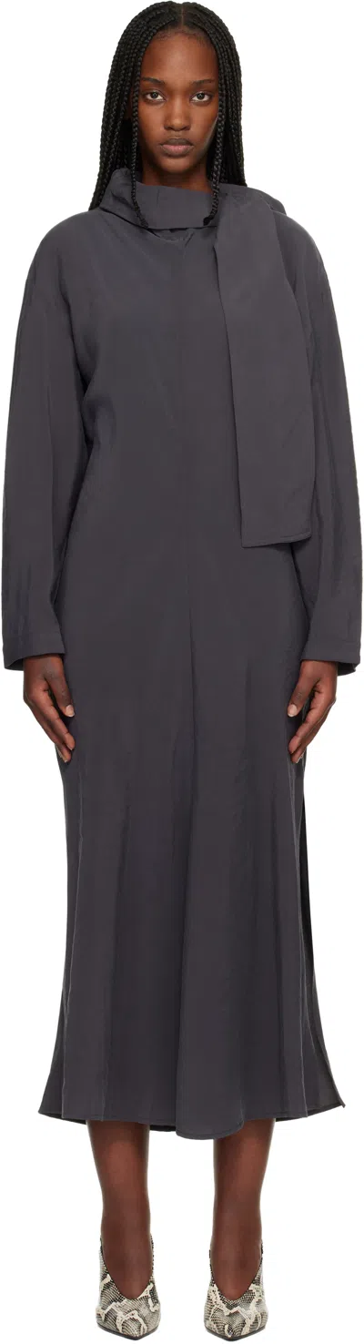 Studio Nicholson Gray Haria Midi Dress