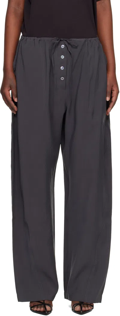 STUDIO NICHOLSON GRAY HERA TROUSERS