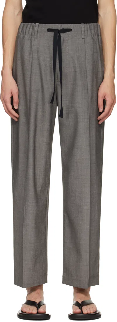 Studio Nicholson Gray Noam Trousers
