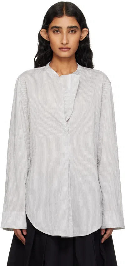 Studio Nicholson Gray Pampa Blouse