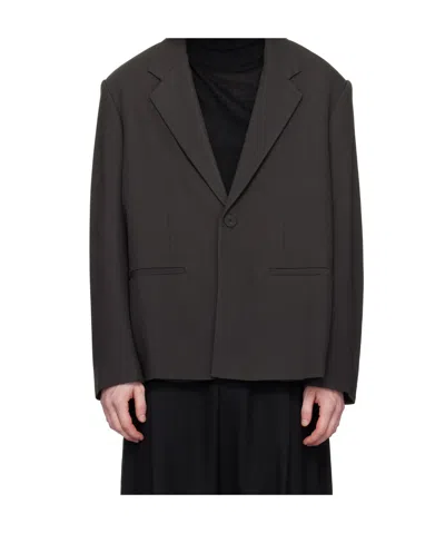 STUDIO NICHOLSON STUDIO NICHOLSON SETH SINGLE-BREASTED BLAZER